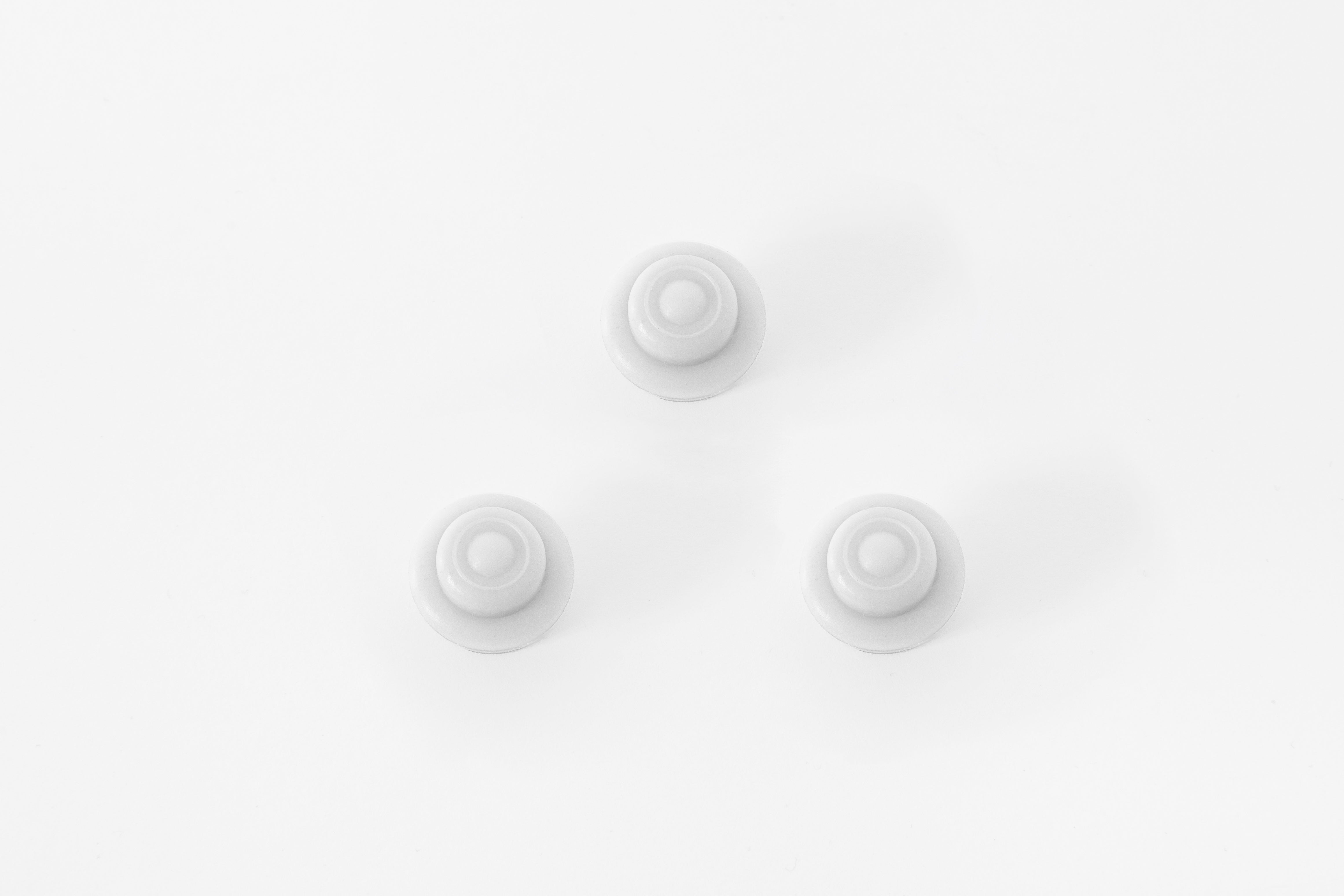 Valve silicone blanc (lot de 3)